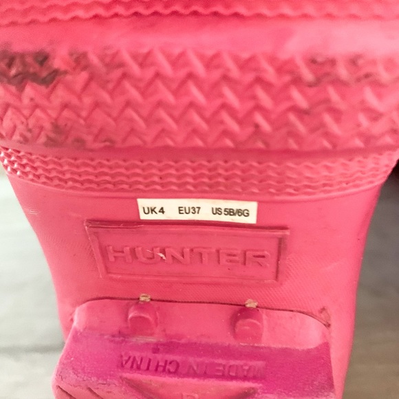 Bubblegum Pink Tall Hunter Boots - Picture 7 of 7
